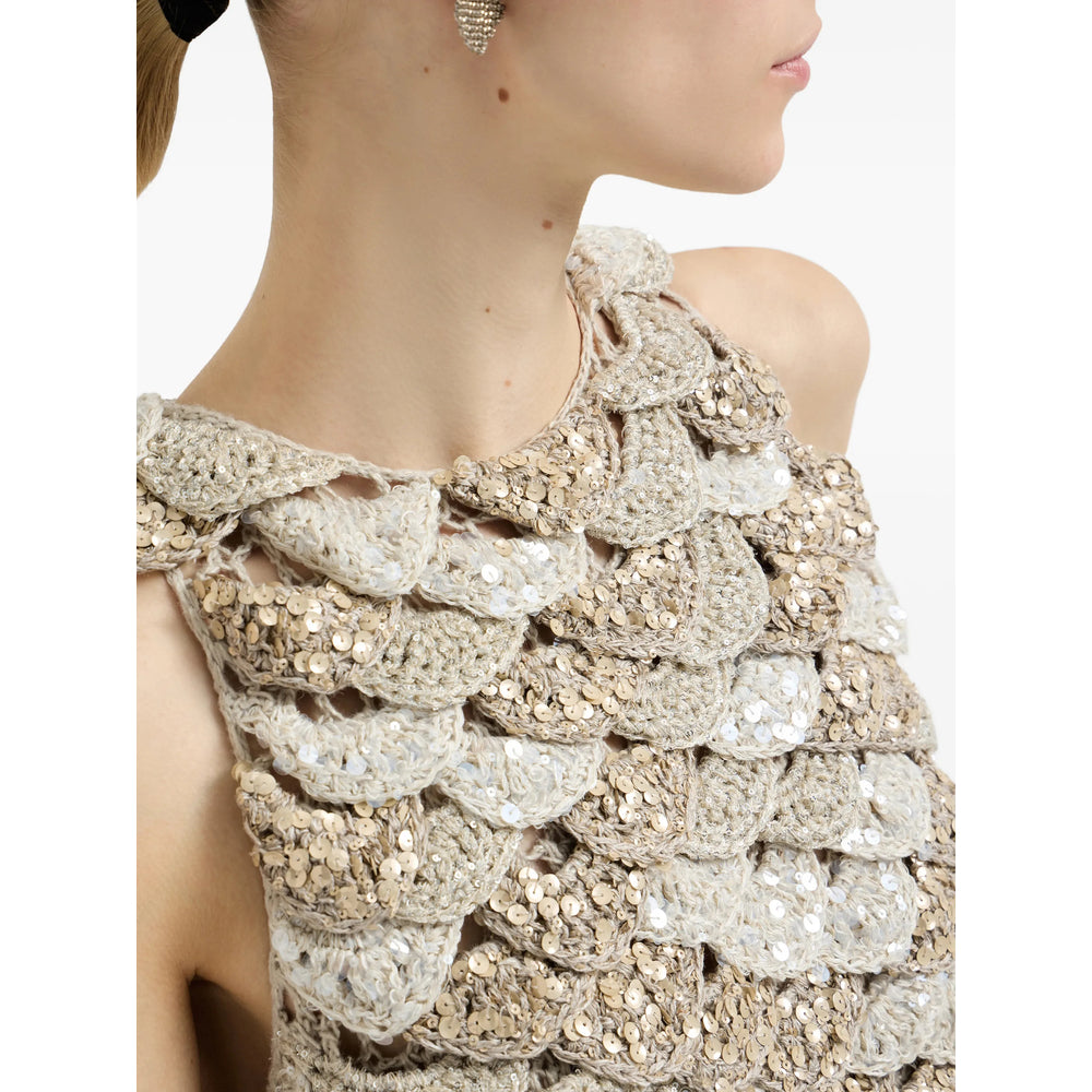 Brunello Cucinelli Neutrals Tops - Vests & Tank Tops Women BRUNELLO CUCINELLI