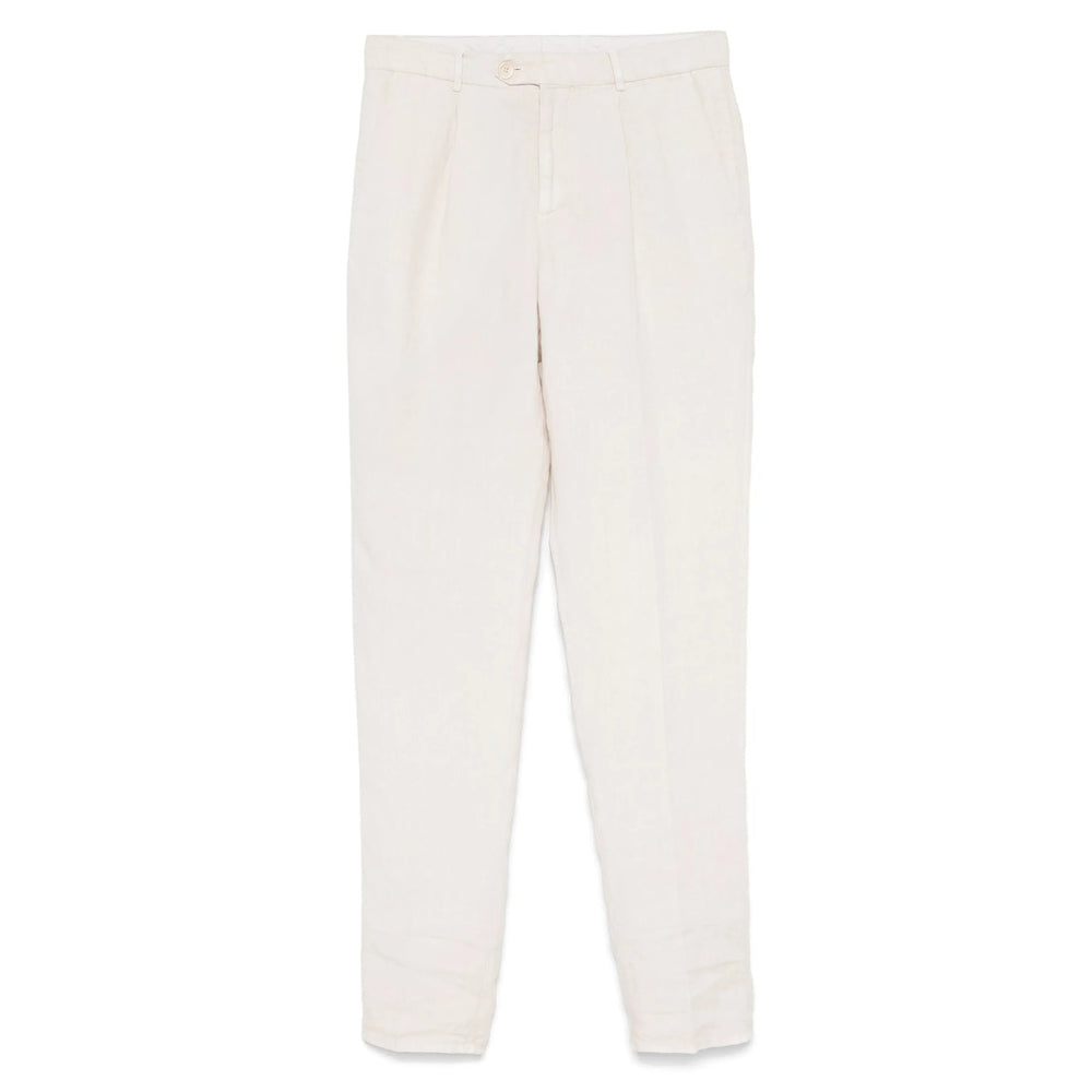 Brunello Cucinelli Neutrals Trousers - Tapered Trousers Men BRUNELLO CUCINELLI