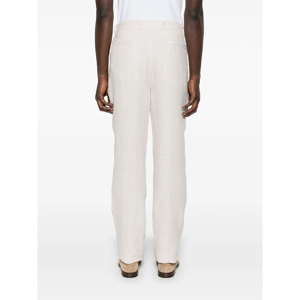 Brunello Cucinelli Neutrals Trousers - Tapered Trousers Men BRUNELLO CUCINELLI