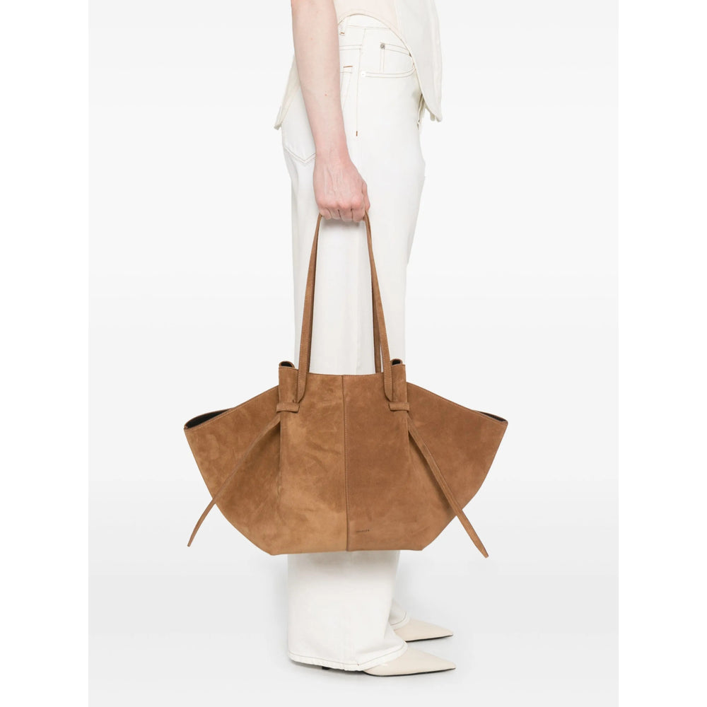 Yuzefi Brown Shoulder Bags Women YUZEFI