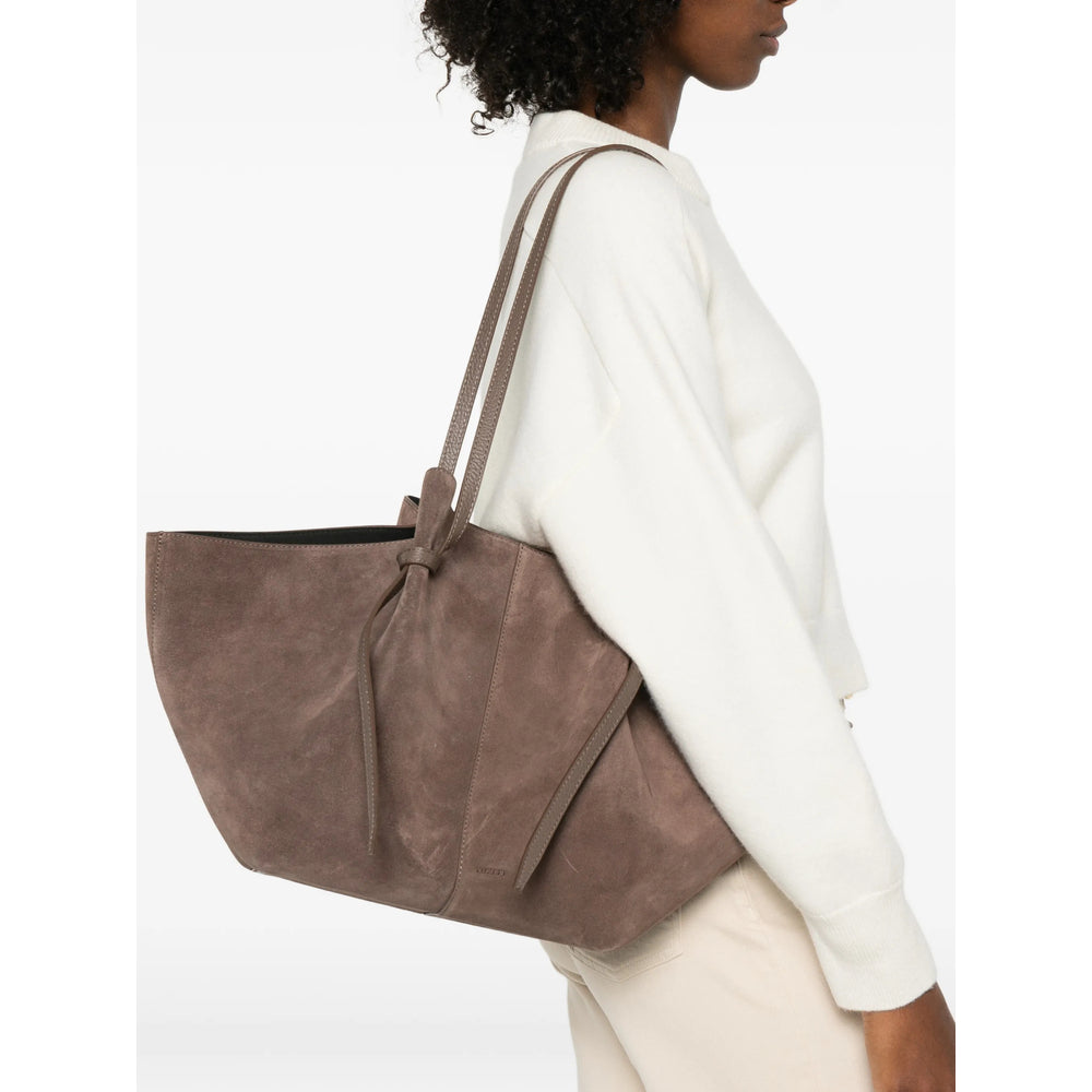 Yuzefi Brown Tote Bags Women YUZEFI