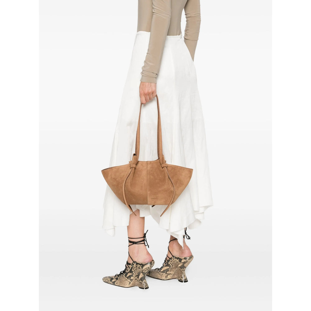 Yuzefi Brown Shoulder Bags Women YUZEFI