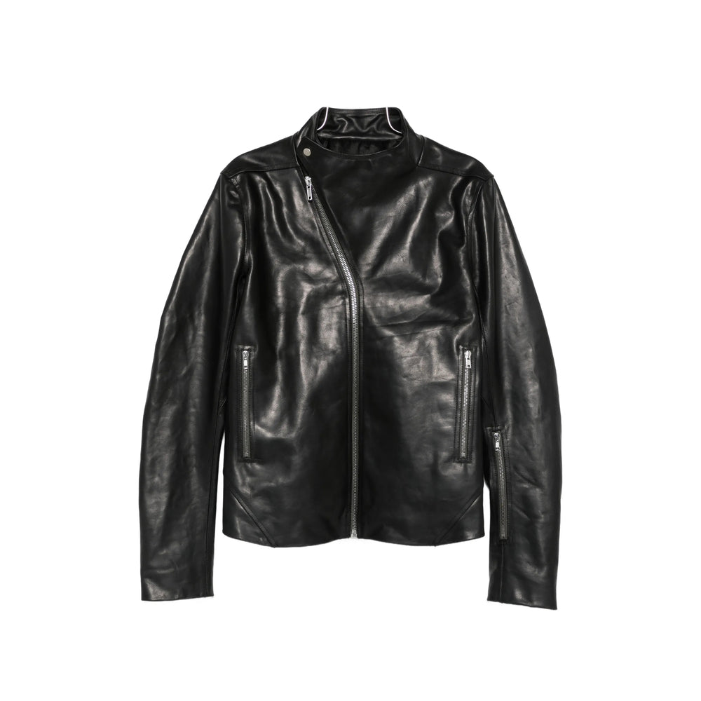 Rick Owens Black Jackets - Leather Jackets Men RICK OWENS