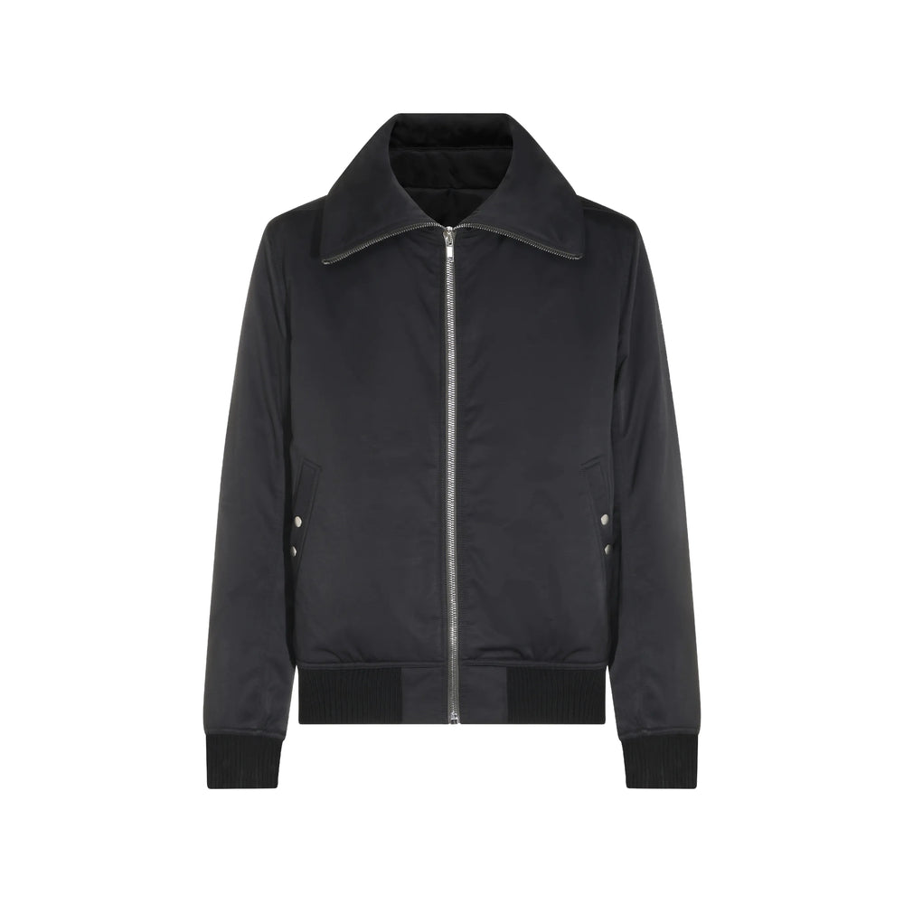 Rick Owens Black Jackets - Shirt Jackets Men RICK OWENS