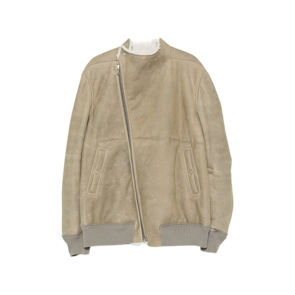 Rick Owens Green Jackets - Leather Jackets Men RICK OWENS