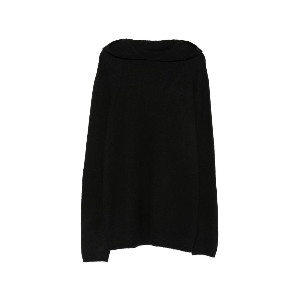 Rick Owens Black Sweaters & Knitwear - Sweatshirts Men RICK OWENS