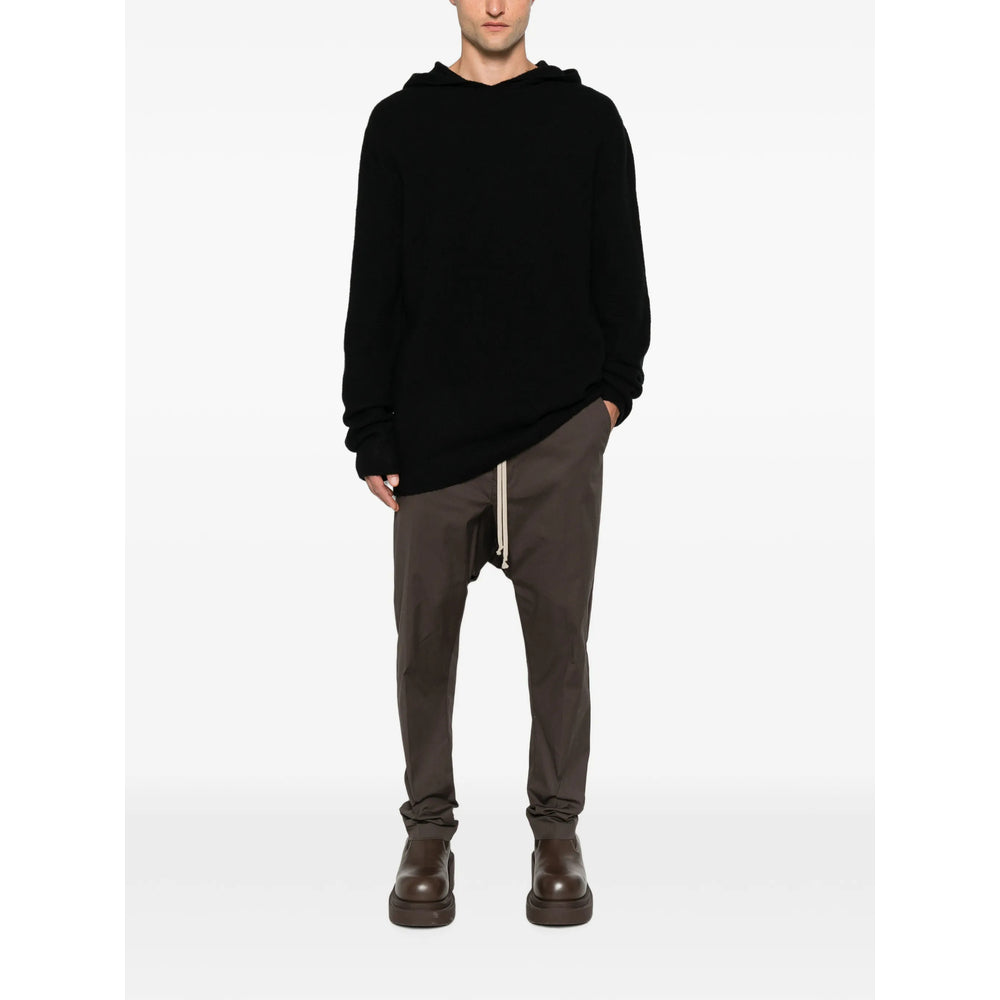 Rick Owens Black Sweaters & Knitwear - Sweatshirts Men RICK OWENS