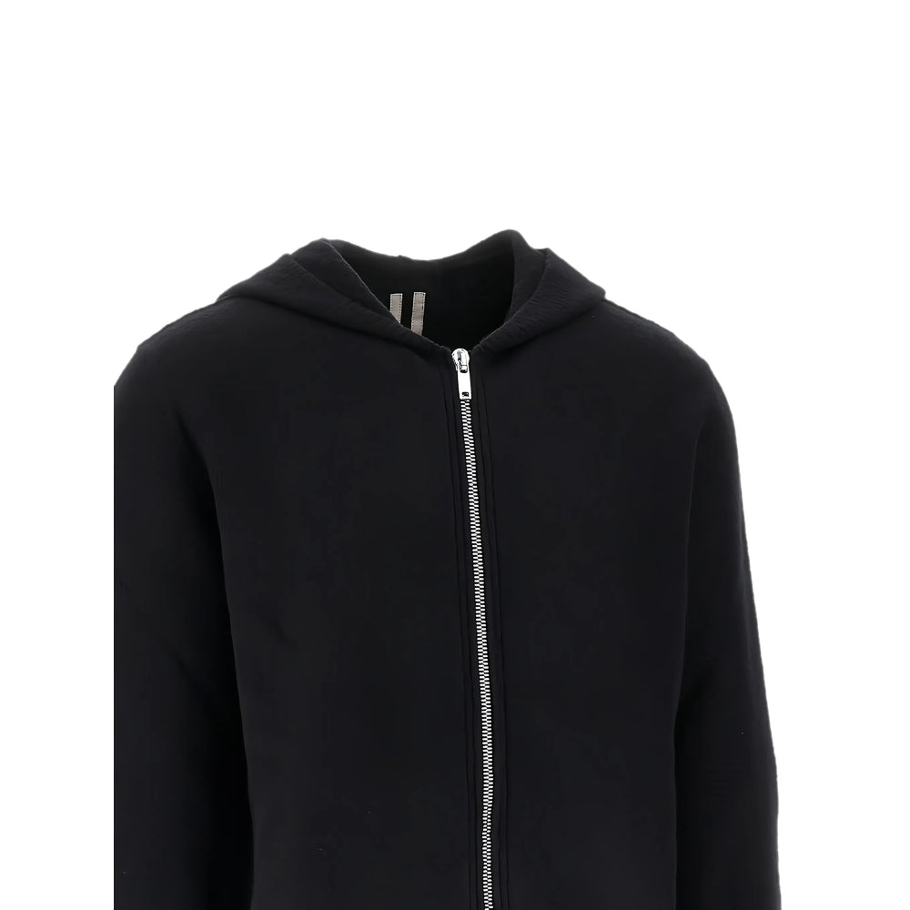Rick Owens Black Sweaters & Knitwear - Hoodies Men RICK OWENS