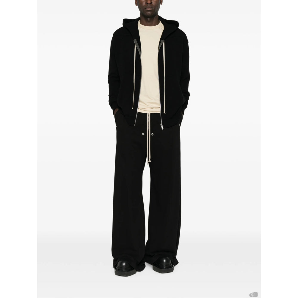 Rick Owens Black Sweaters & Knitwear - Hoodies Men RICK OWENS