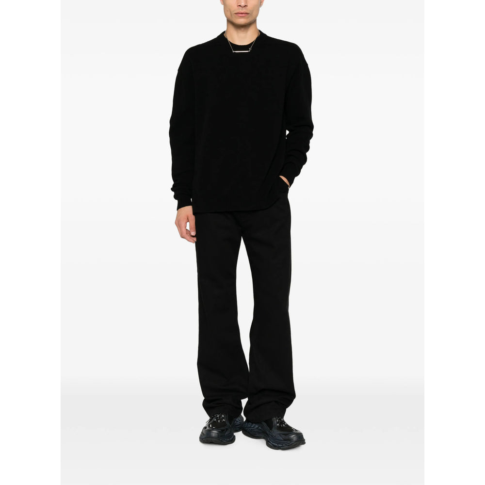 Rick Owens Black Sweaters & Knitwear Men RICK OWENS