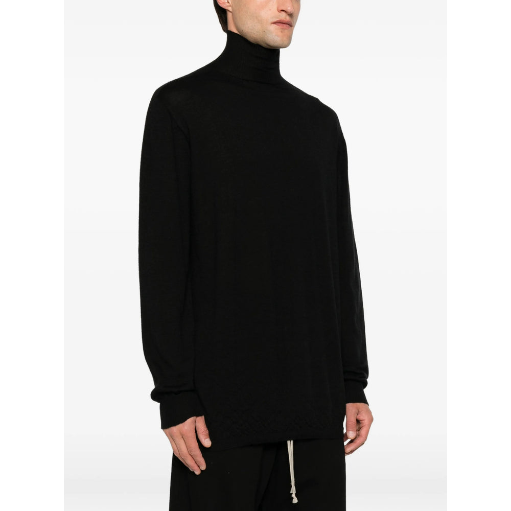 Rick Owens Black Sweaters & Knitwear - Jumpers Men RICK OWENS