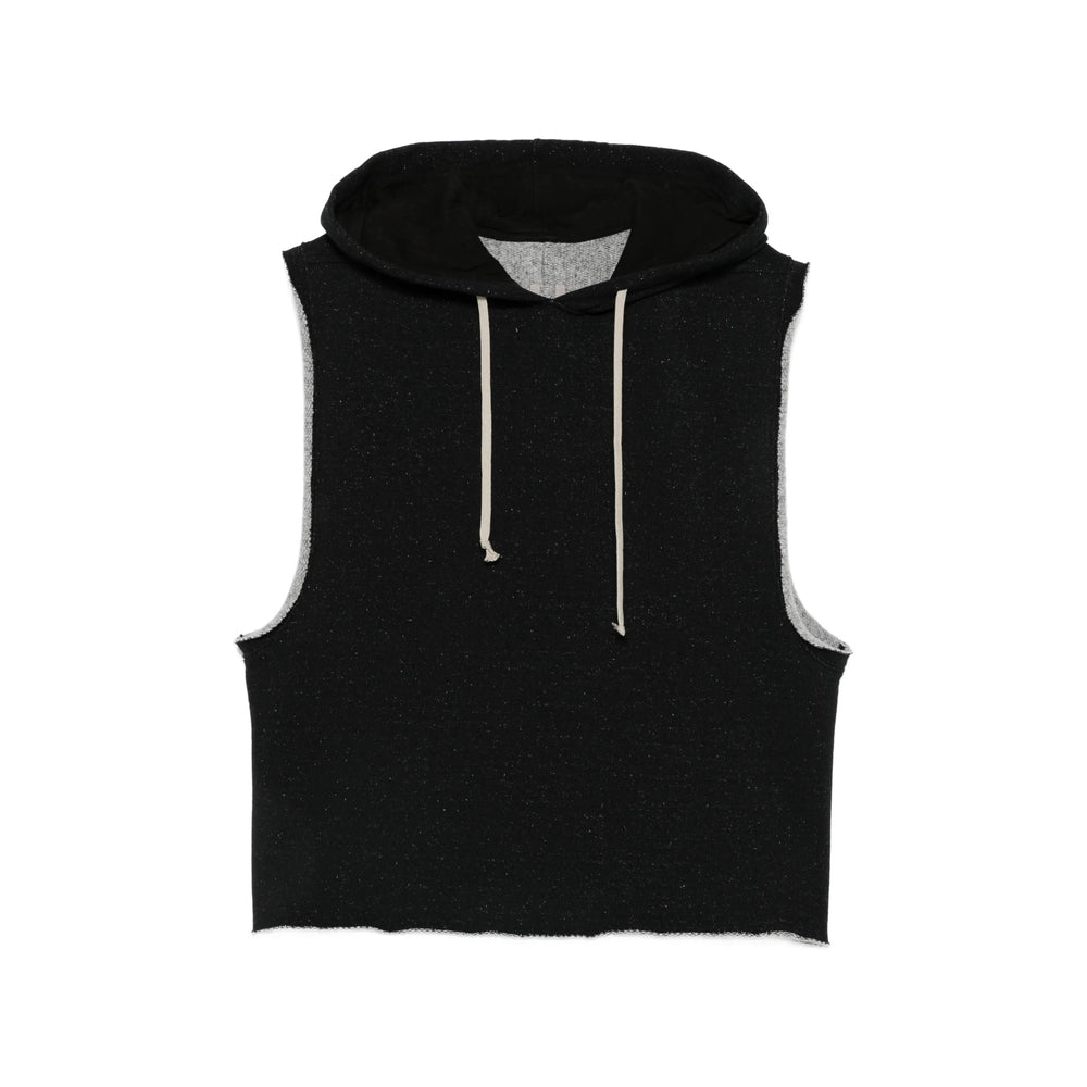 Rick Owens Black Sweaters & Knitwear - Hoodies Men RICK OWENS