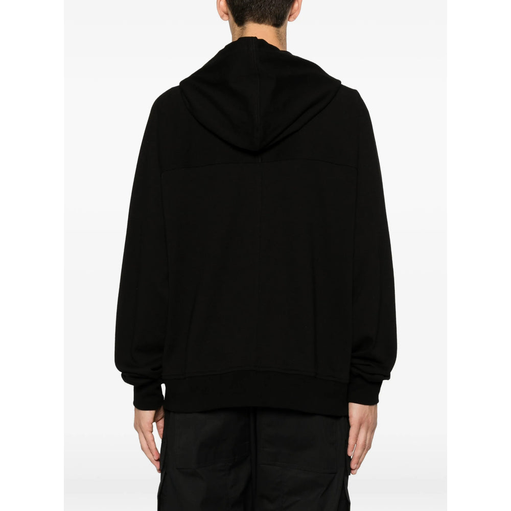 Rick Owens Black Sweaters & Knitwear - Hoodies Men RICK OWENS