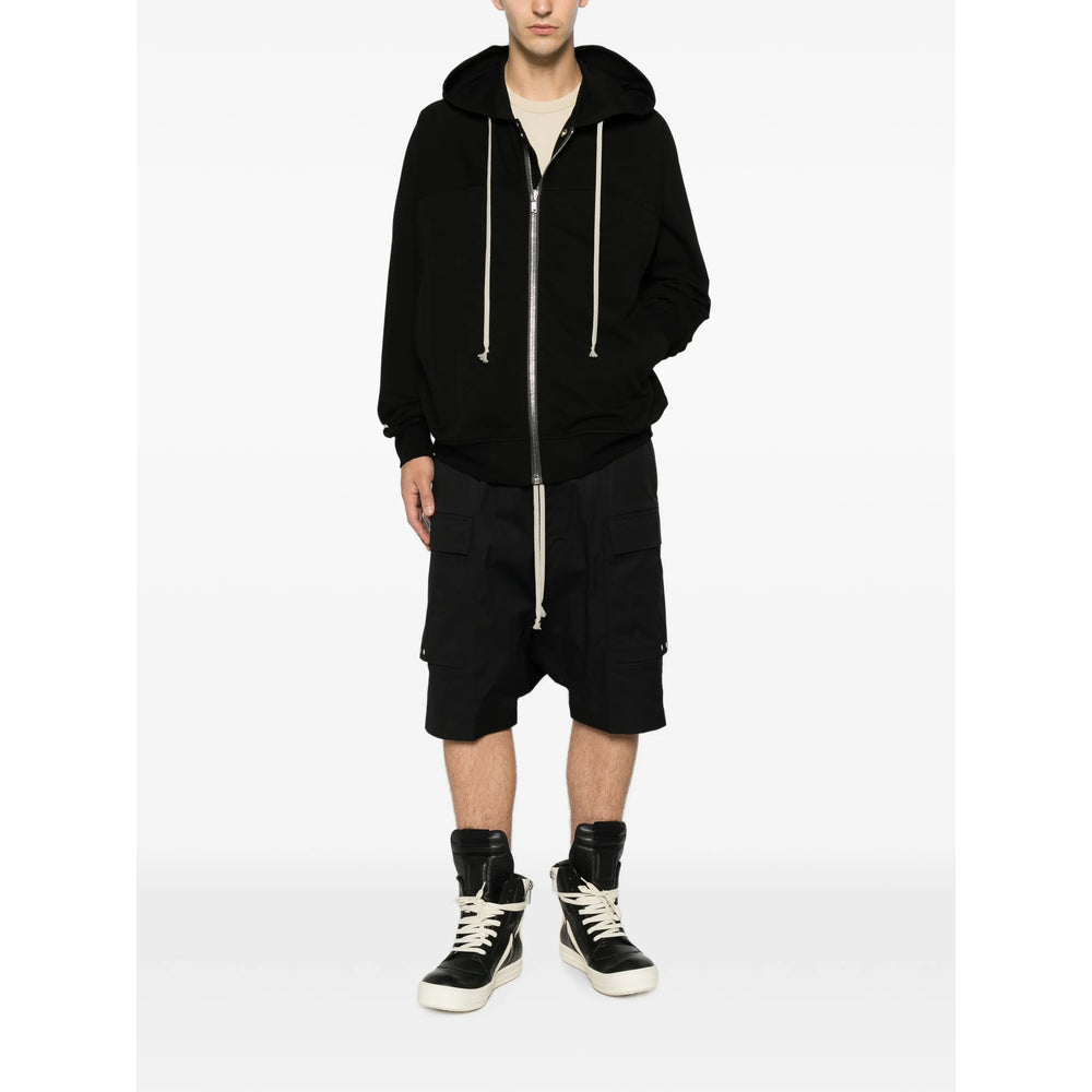 Rick Owens Black Sweaters & Knitwear - Hoodies Men RICK OWENS
