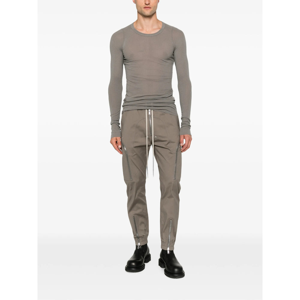 Rick Owens Grey Trousers - Tapered Trousers Men RICK OWENS