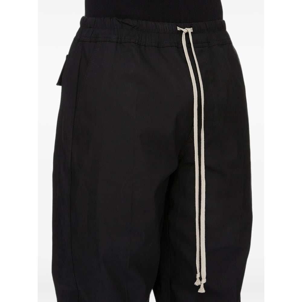 Rick Owens Black Trousers - Regular & Straight-Leg Trousers Men RICK OWENS