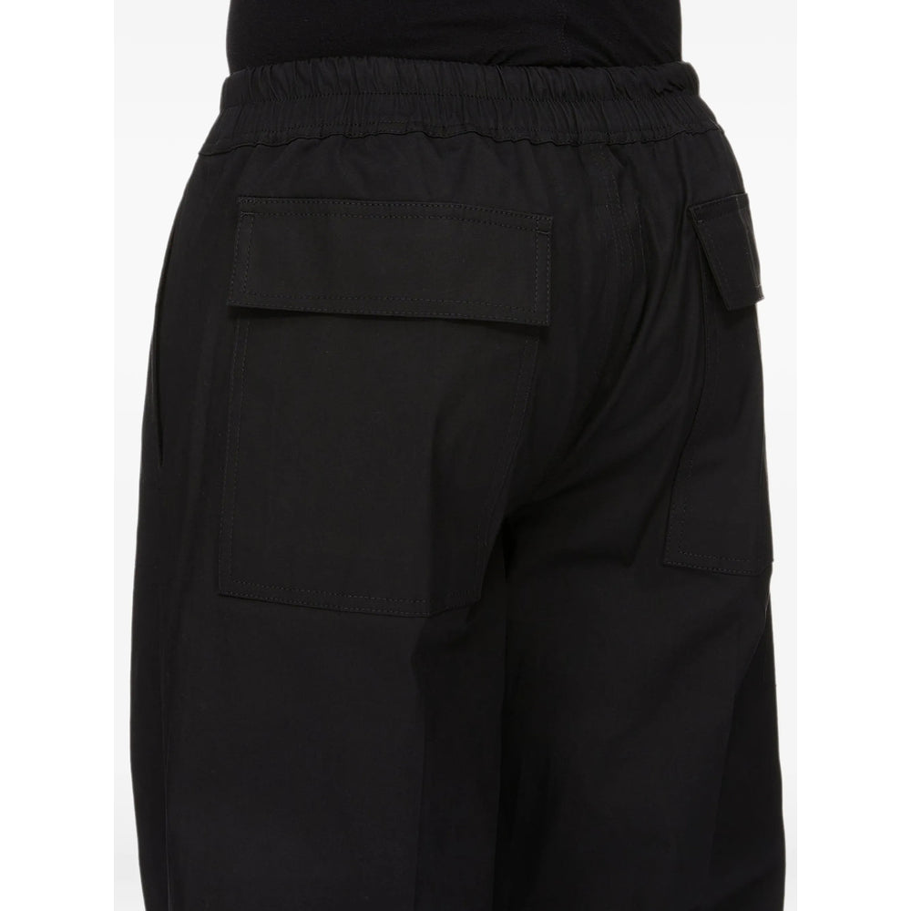 Rick Owens Black Trousers - Regular & Straight-Leg Trousers Men RICK OWENS