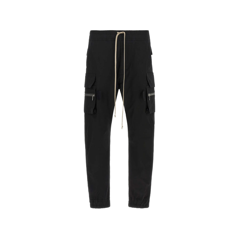 Rick Owens Black Trousers - Tapered Trousers Men RICK OWENS
