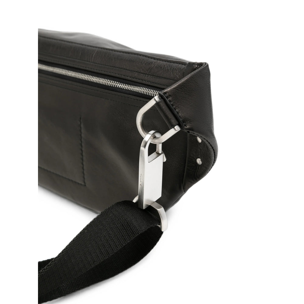 Rick Owens Black Belt Bags Men RICK OWENS