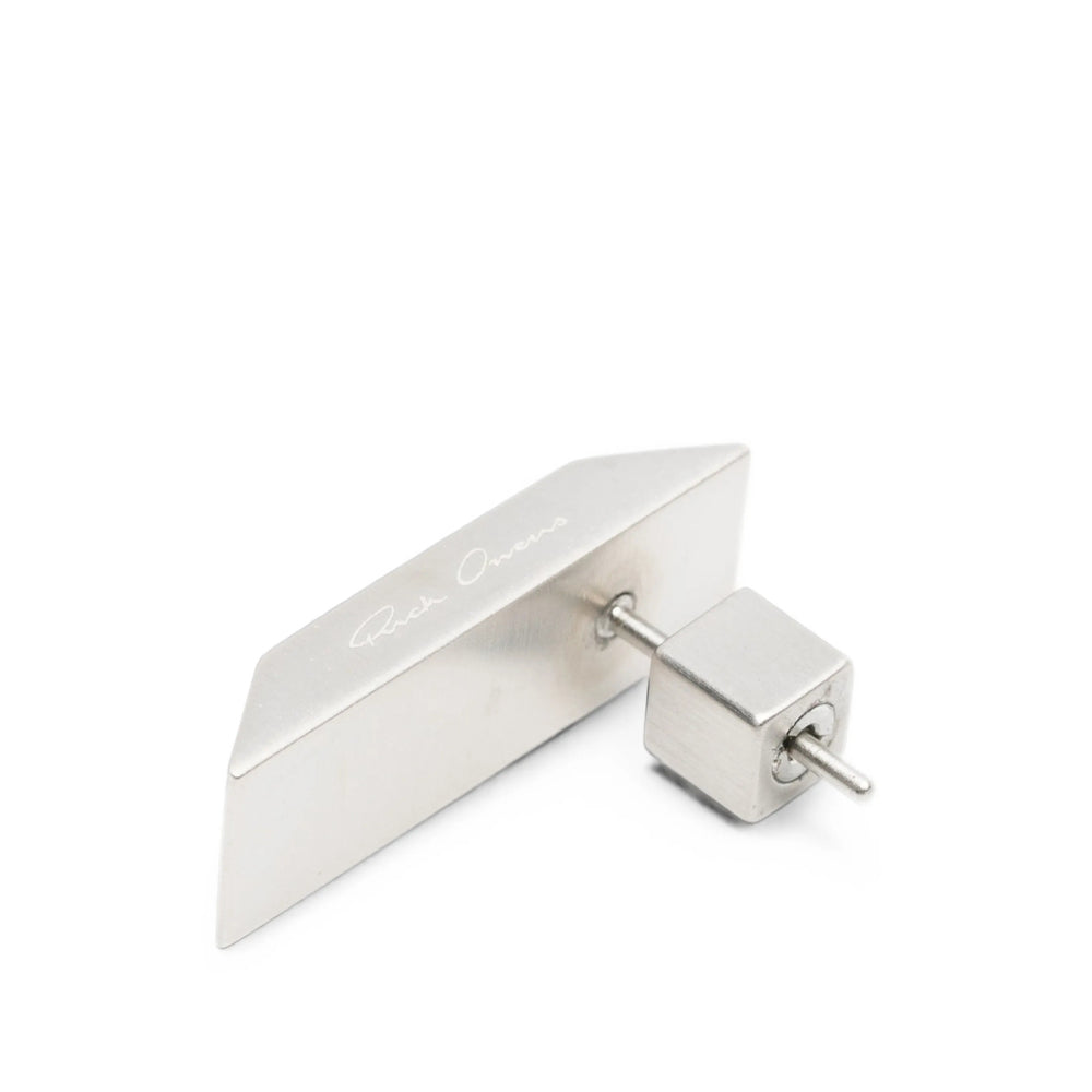Rick Owens Silver Earrings Men RICK OWENS