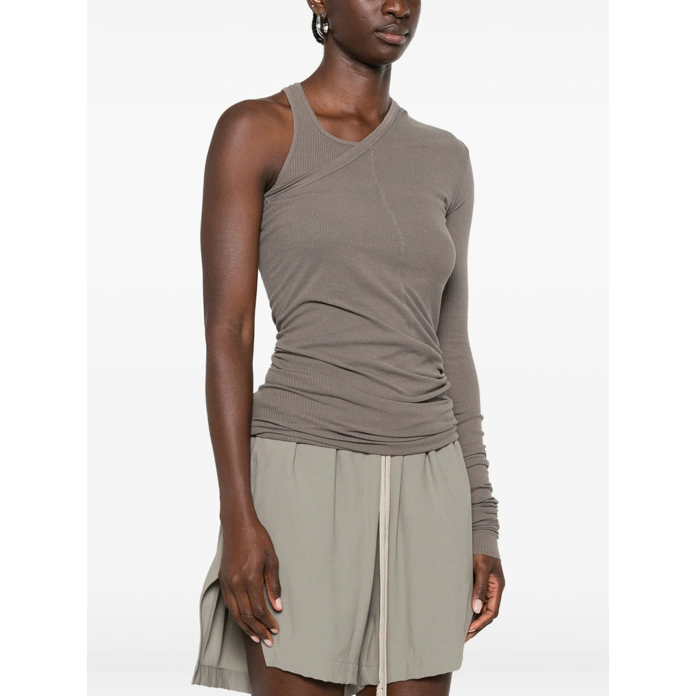 Rick Owens Grey Tops - T-Shirts & Jerseys Women RICK OWENS