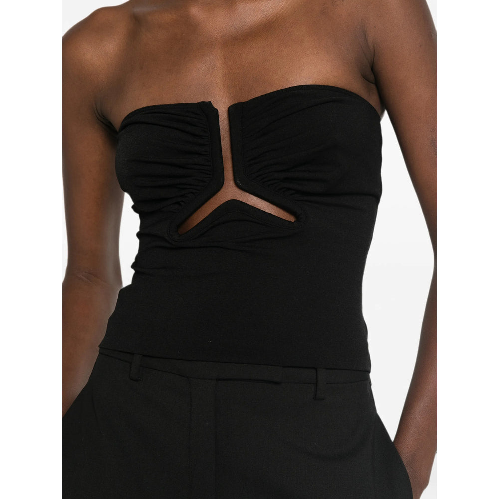 Rick Owens Black Tops - T-Shirts & Jerseys Women RICK OWENS
