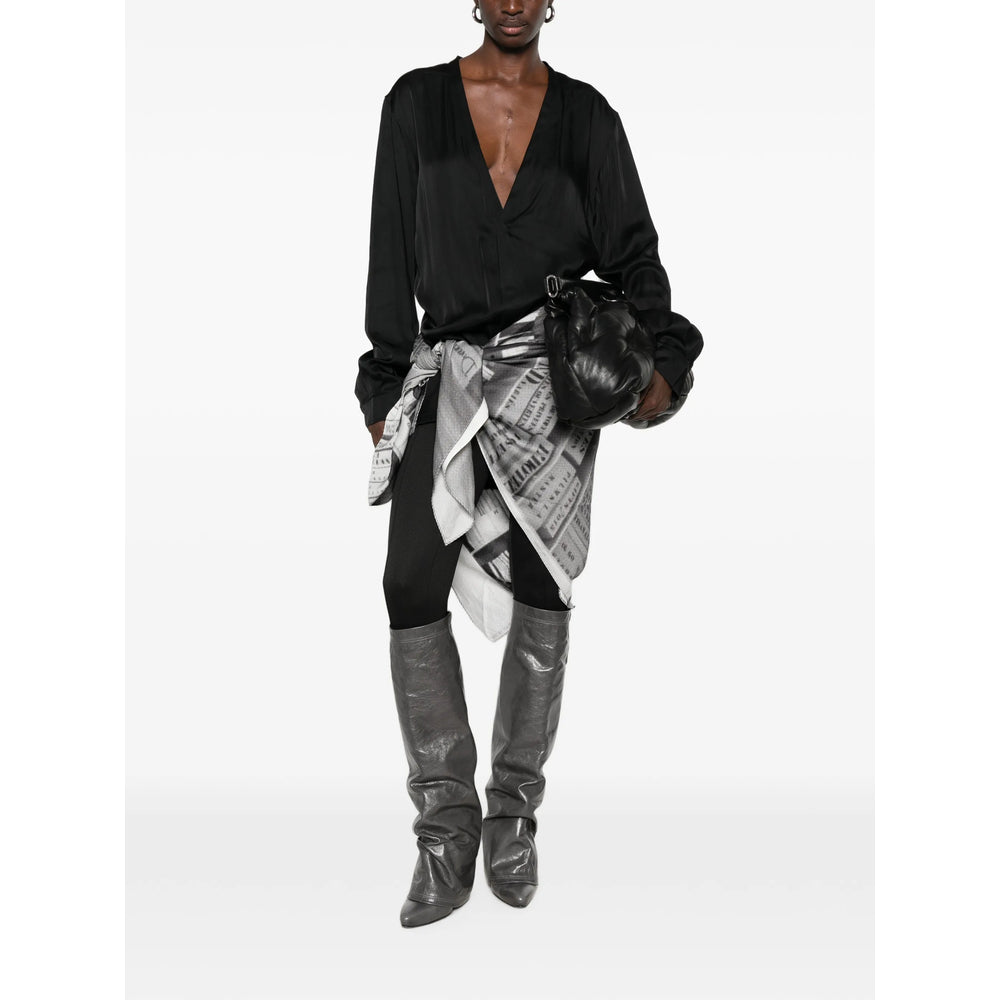 Rick Owens Black Tops - Blouses Women RICK OWENS