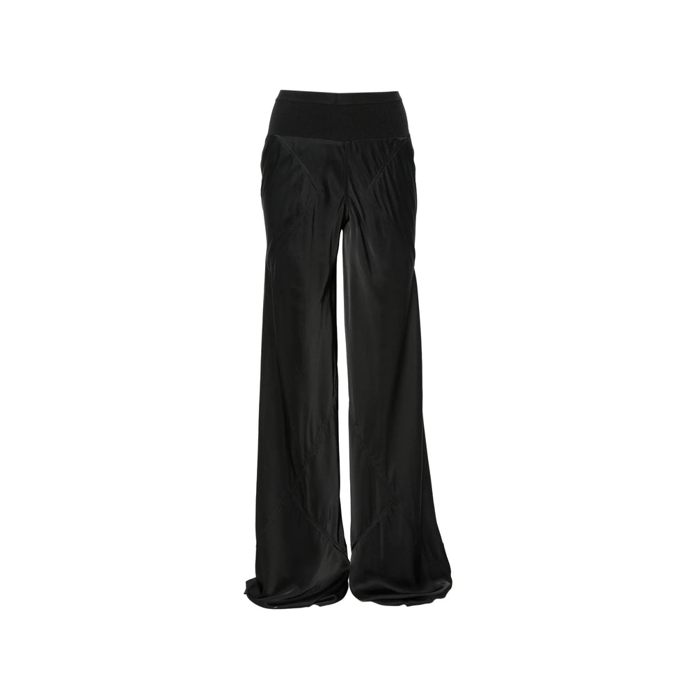 Rick Owens Black Trousers - Palazzo Pants Women RICK OWENS