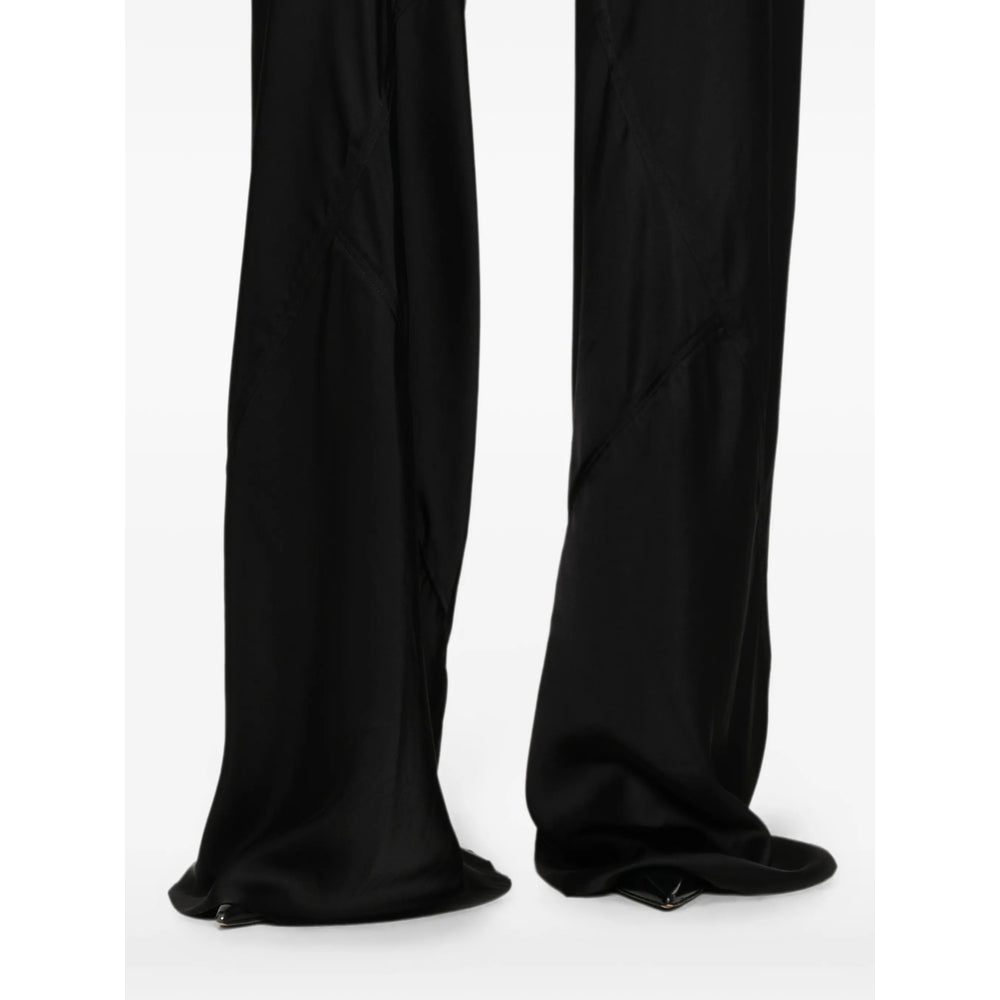 Rick Owens Black Trousers - Palazzo Pants Women RICK OWENS