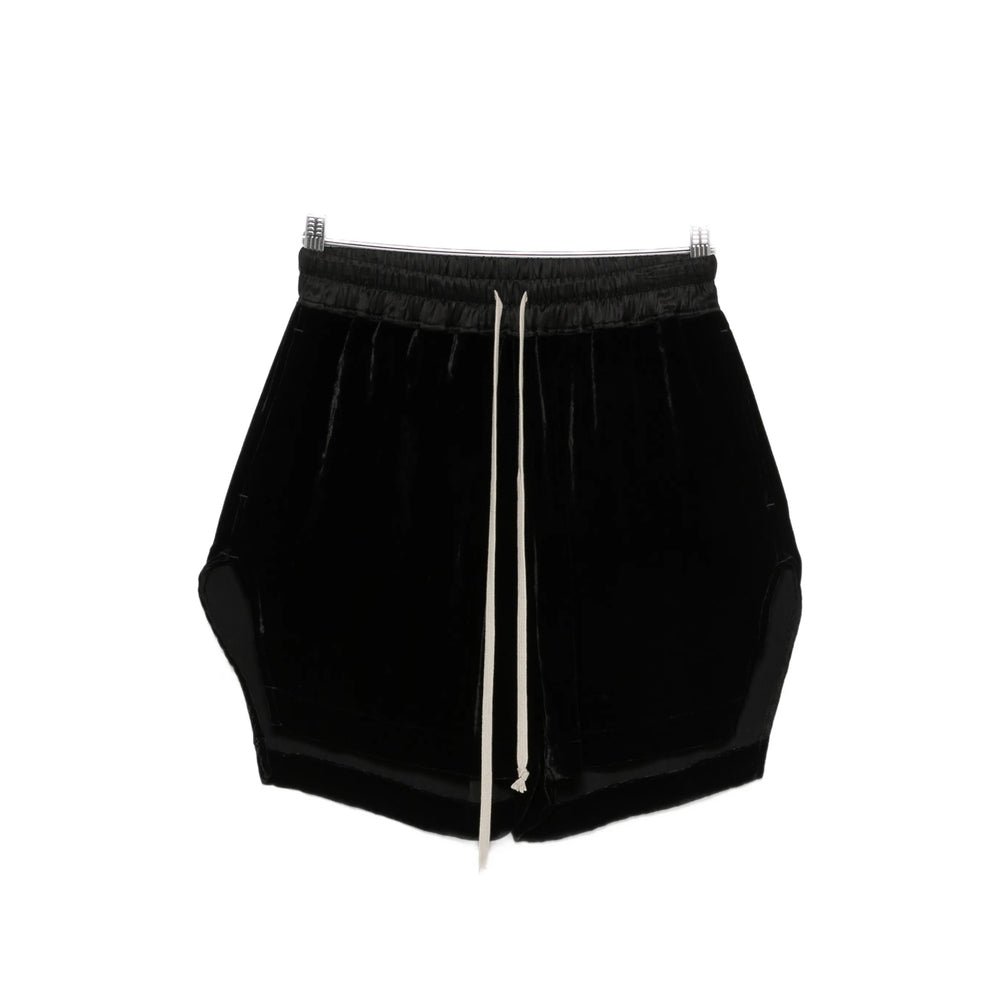 Rick Owens Black Shorts - Mini Shorts Women RICK OWENS