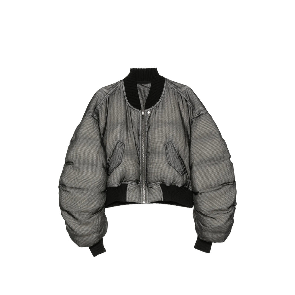 Rick Owens Grey Jackets Women RICK OWENS