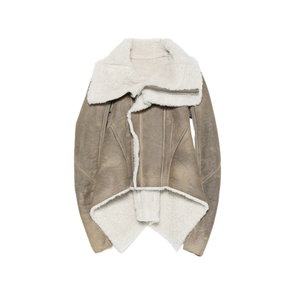 Rick Owens Grey Jackets Women RICK OWENS