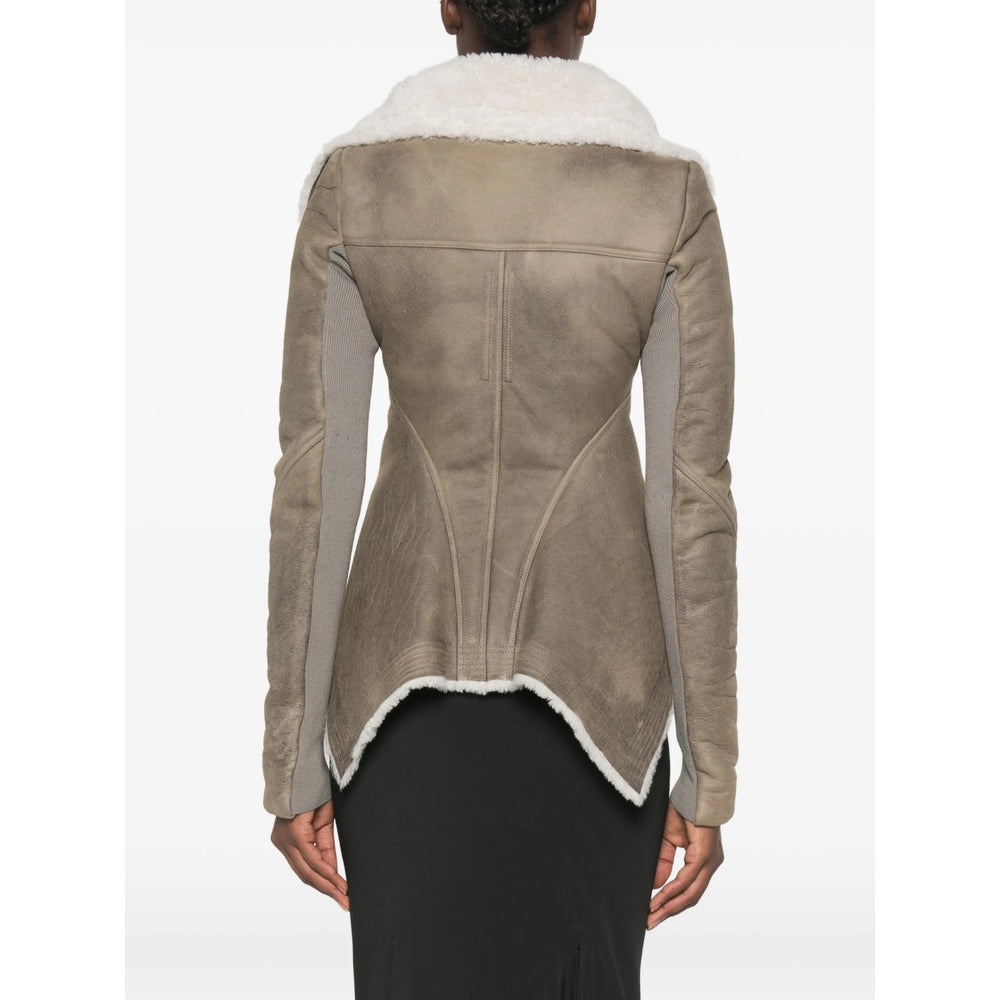 Rick Owens Grey Jackets Women RICK OWENS