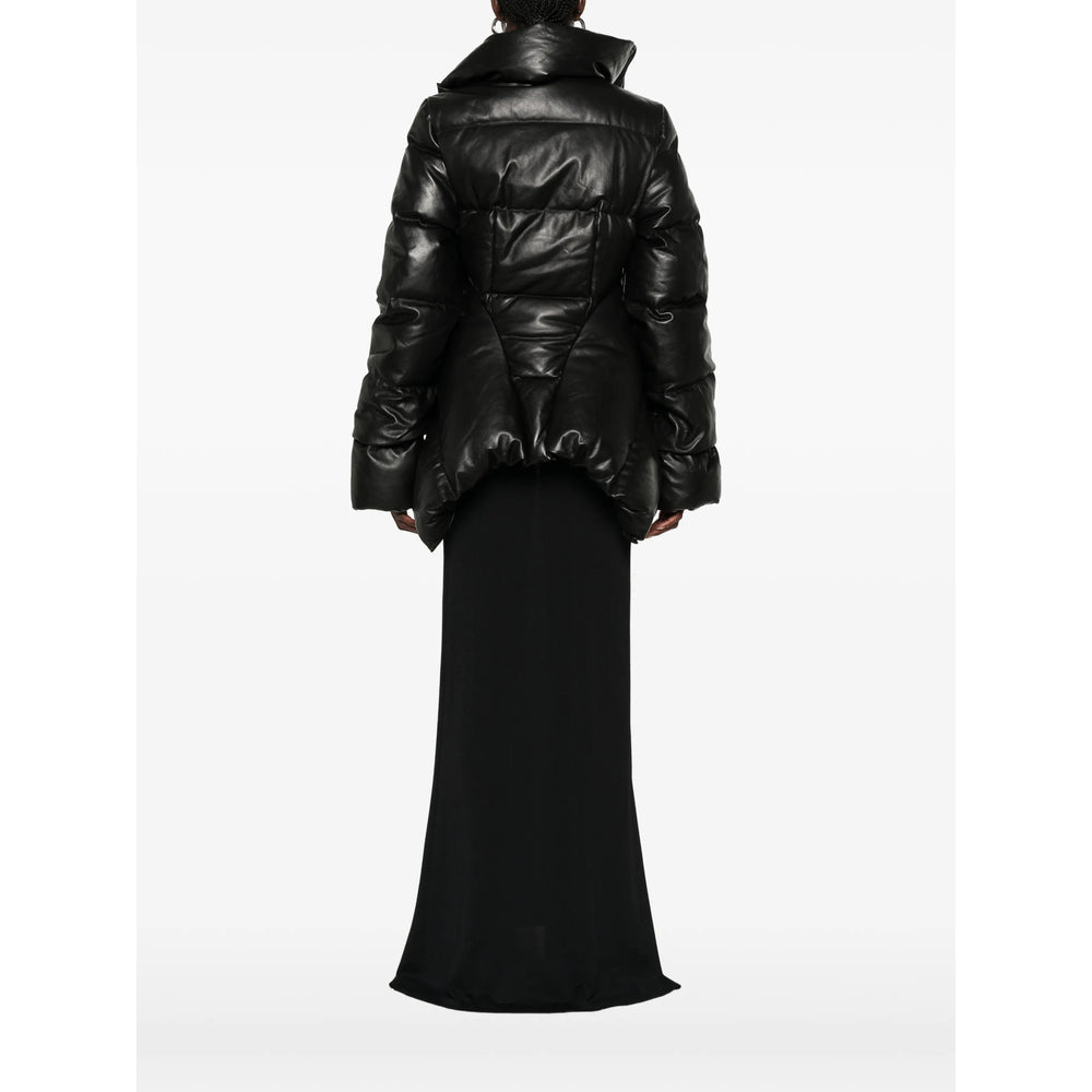 Rick Owens Black Jackets - Leather Jackets Women RICK OWENS