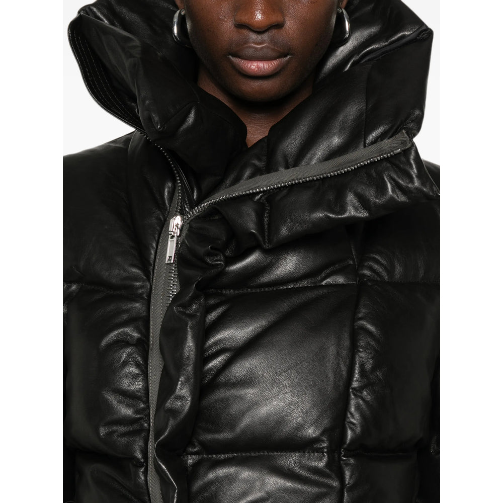 Rick Owens Black Jackets - Leather Jackets Women RICK OWENS