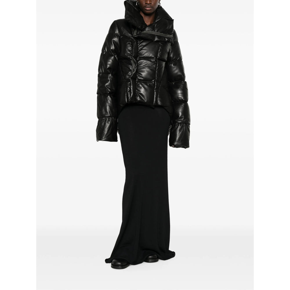 Rick Owens Black Jackets - Leather Jackets Women RICK OWENS