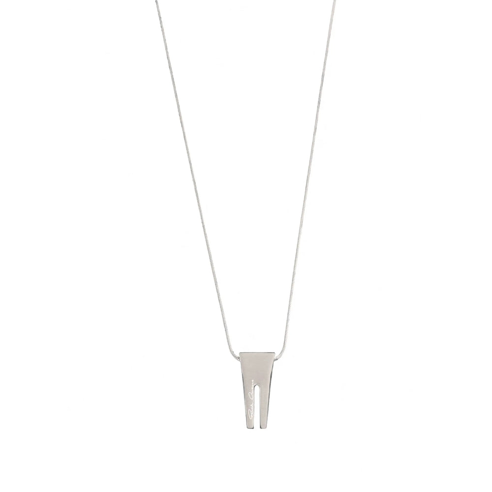 Rick Owens Silver Necklaces Men RICK OWENS