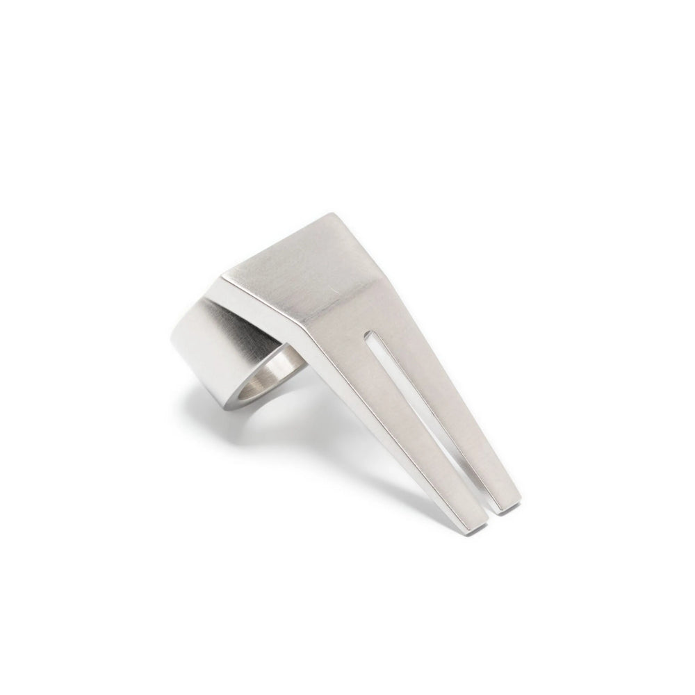 Rick Owens Silver Rings Men RICK OWENS