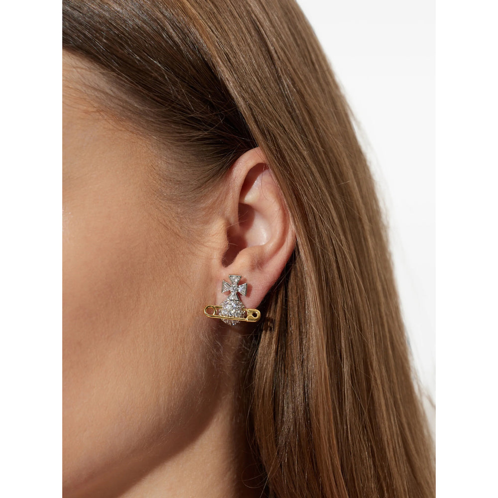 Vivienne Westwood Silver Earrings Women VIVIENNE WESTWOOD