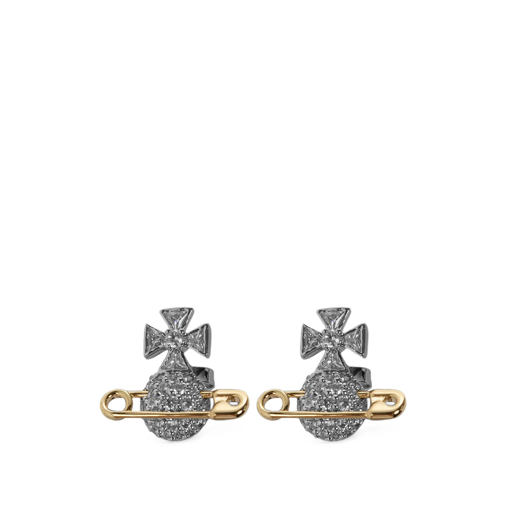 Vivienne Westwood Silver Earrings Women VIVIENNE WESTWOOD