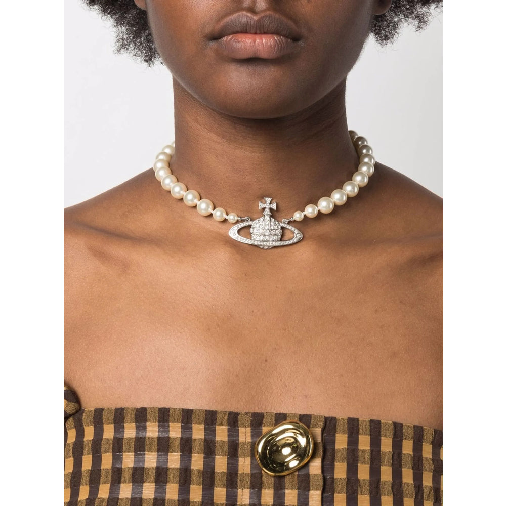 Vivienne Westwood Silver Necklaces Women VIVIENNE WESTWOOD