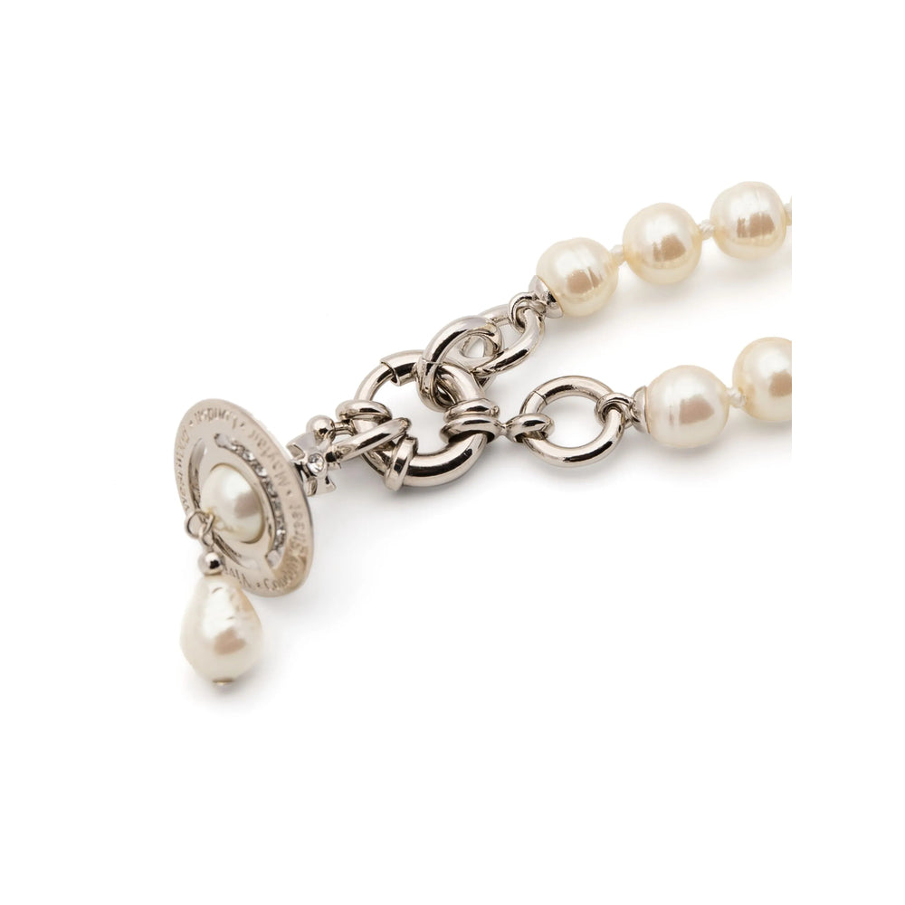 Vivienne Westwood White Necklaces Men VIVIENNE WESTWOOD