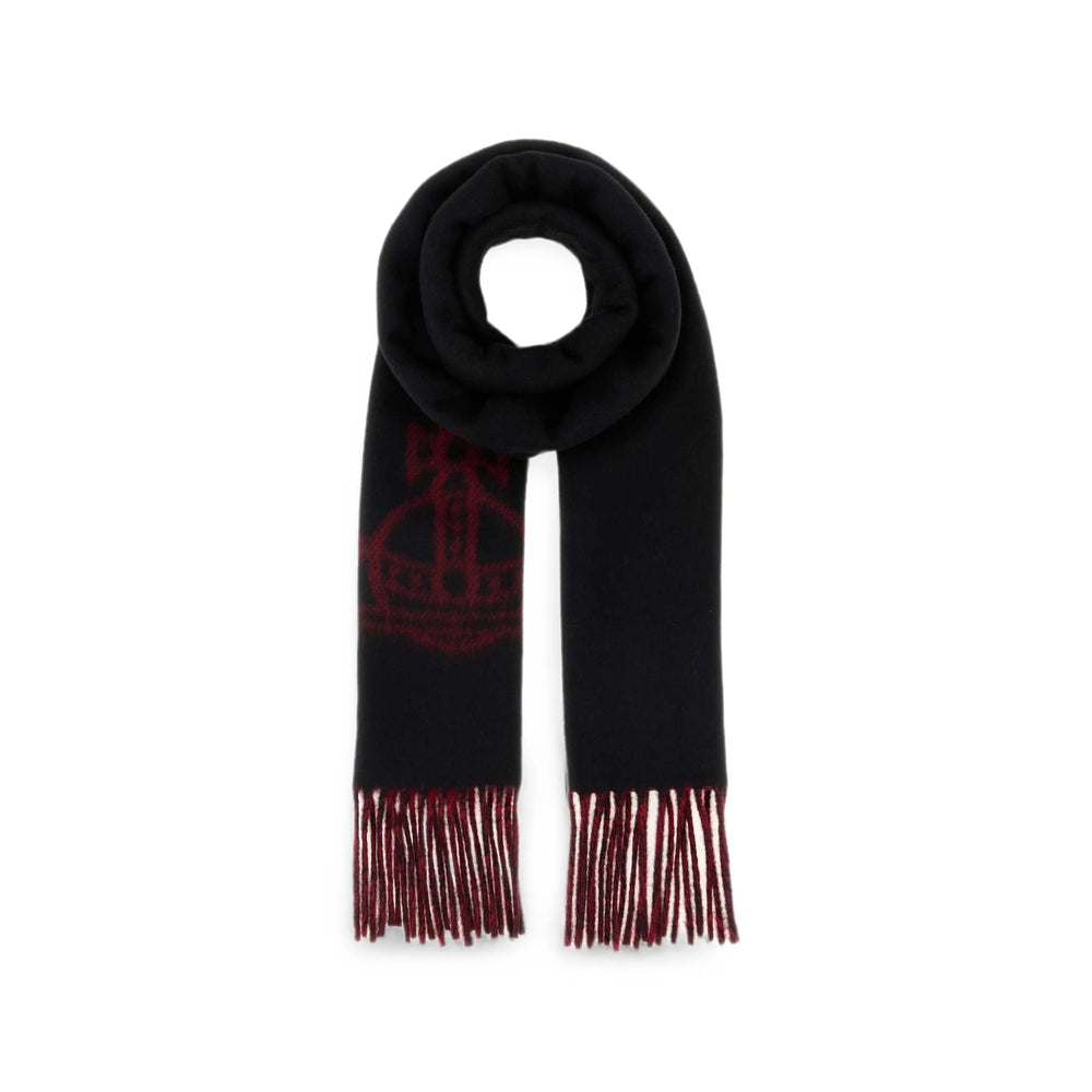 Vivienne Westwood Black Scarves Men VIVIENNE WESTWOOD