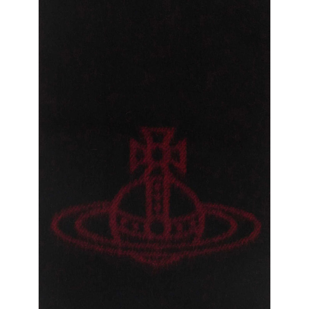 Vivienne Westwood Black Scarves Men VIVIENNE WESTWOOD
