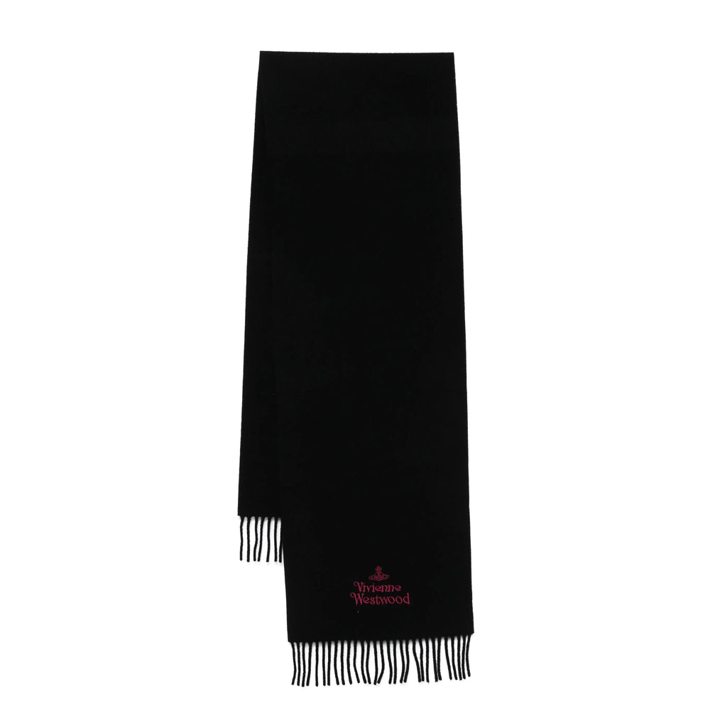 Vivienne Westwood Black Scarves Women VIVIENNE WESTWOOD