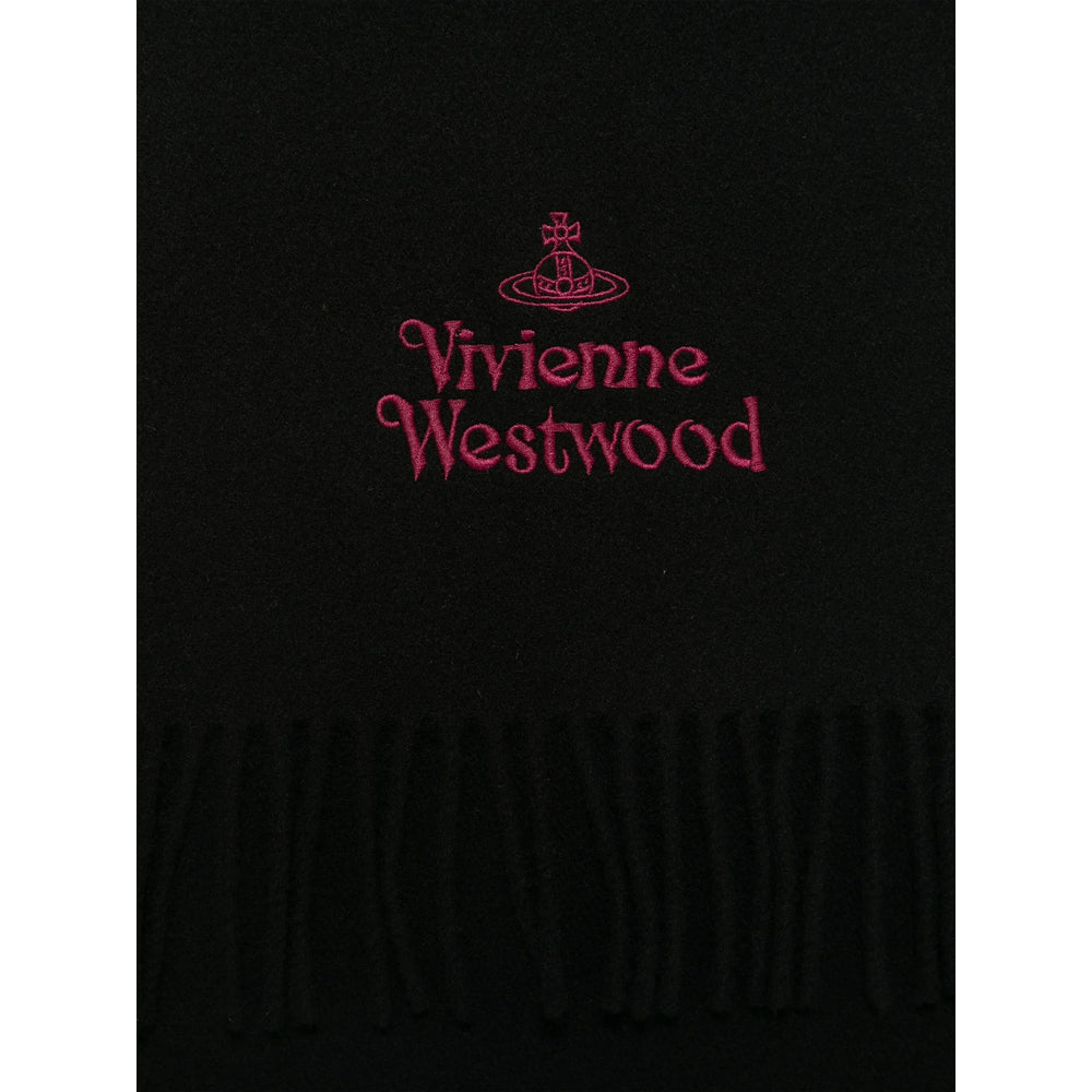 Vivienne Westwood Black Scarves Women VIVIENNE WESTWOOD