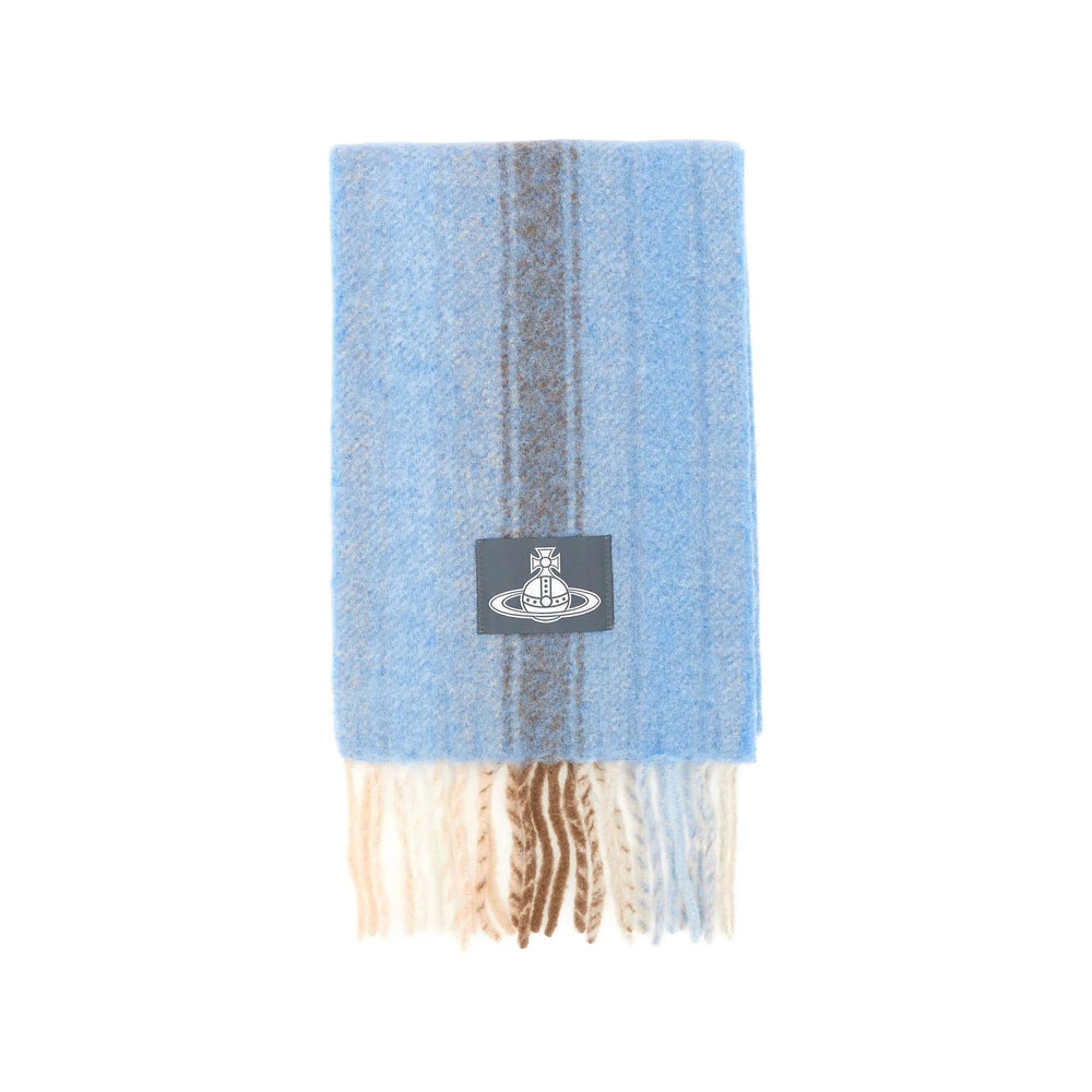 Vivienne Westwood Blue Scarves Men VIVIENNE WESTWOOD