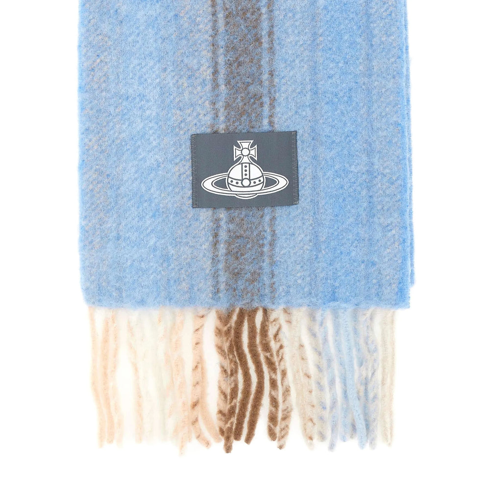 Vivienne Westwood Blue Scarves Men VIVIENNE WESTWOOD
