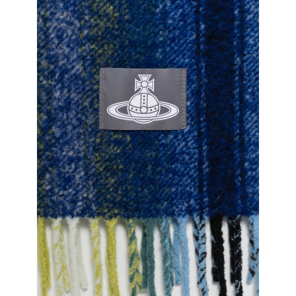Vivienne Westwood Blue Scarves Women VIVIENNE WESTWOOD