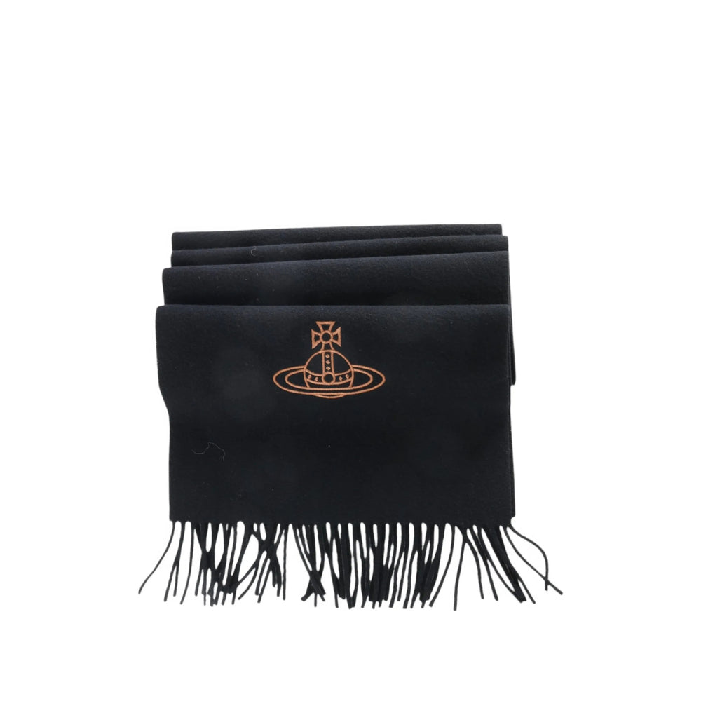 Vivienne Westwood Black Scarves Men VIVIENNE WESTWOOD
